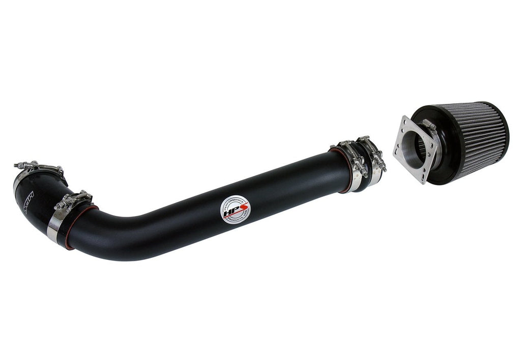 HPS Shortram Air Intake Kit 1989-1995 Toyota 4Runner 22RE 2.4L, Black