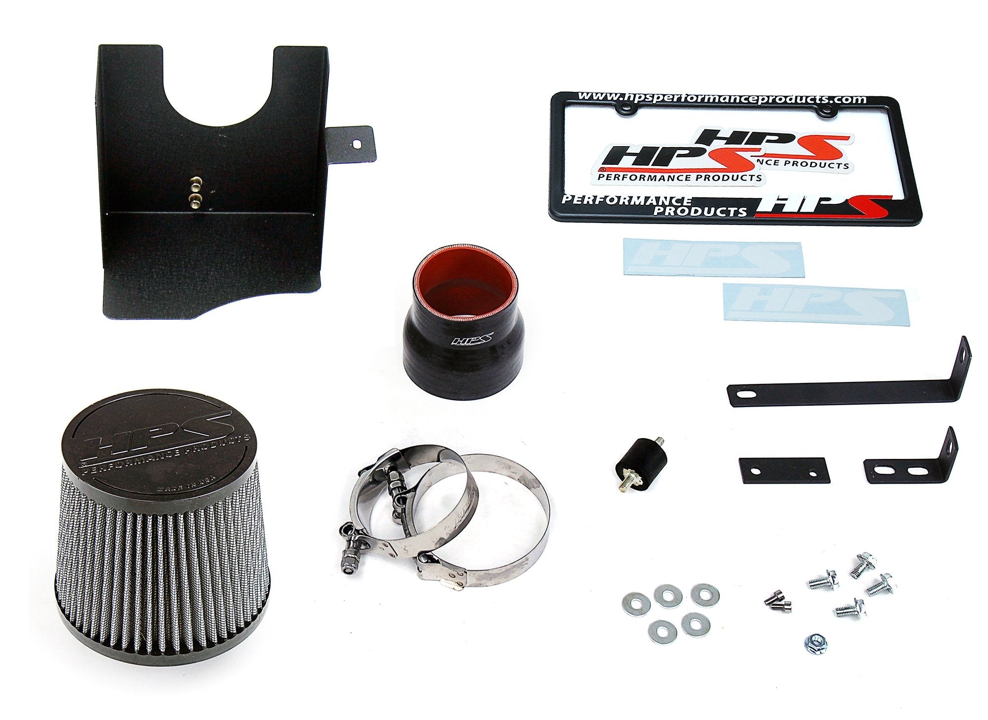 HPS Performance HPS Shortram Air Intake Kit 2007-2010 Scion tC 2.4L, Includes Heat Shield, 827-516