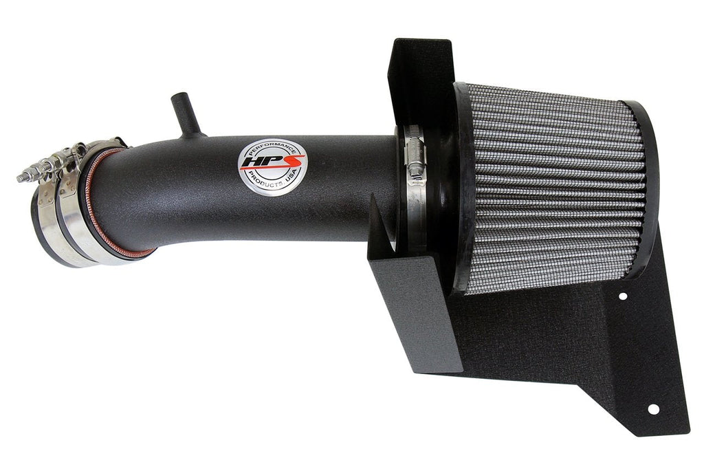 HPS Shortram Air Intake Kit 2011-2016 Hyundai Elantra 1.8L, Includes Heat Shield, Black