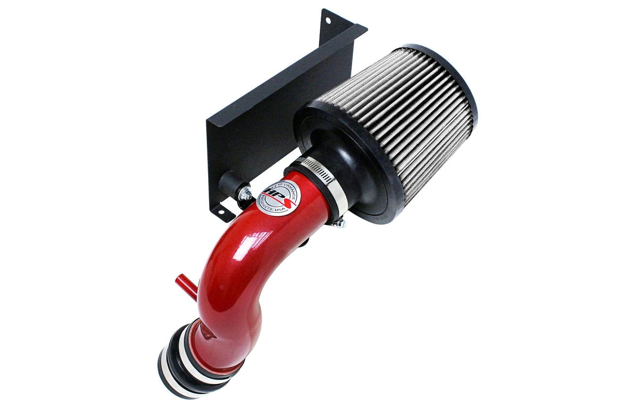 HPS Shortram Air Intake Kit 2006 Mini Cooper S 1.6L Supercharged with Manual Trans., Includes Heat Shield, Red