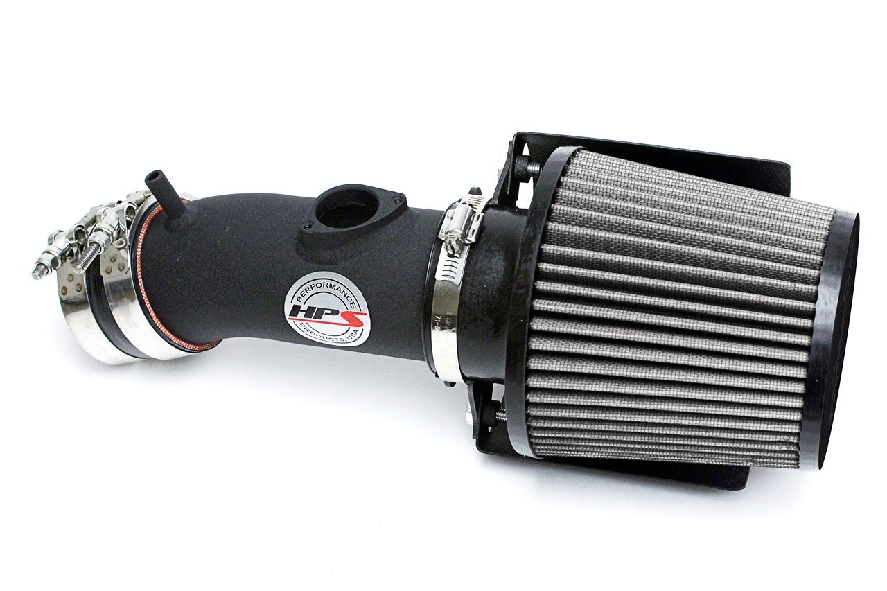 HPS Performance HPS Shortram Air Intake Kit 2014-2017 Mazda Mazda6 2.5L Skyactiv, Includes Heat Shield, 827-547