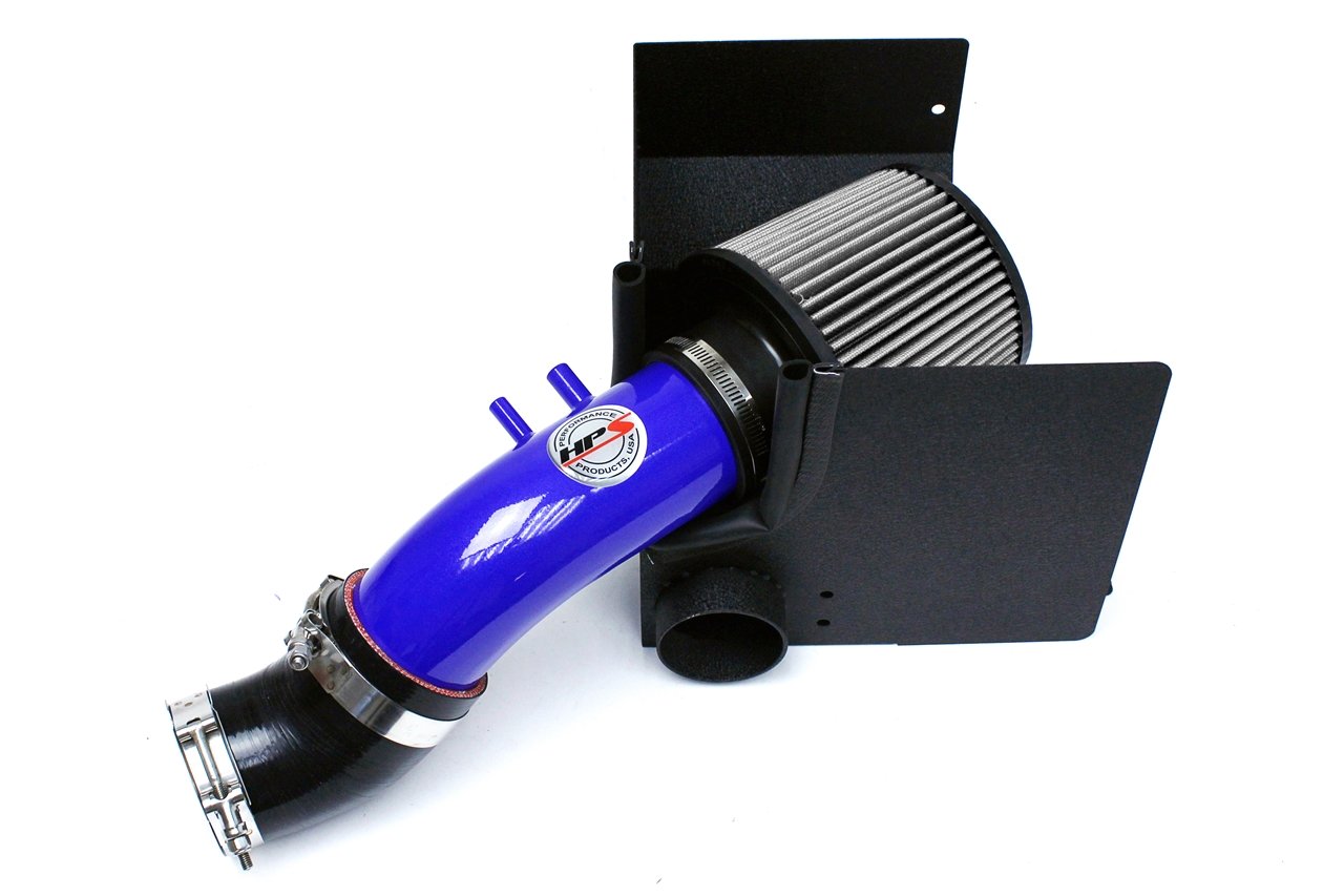 HPS Performance Products HPS Shortram Air Intake Kit 2010-2013 Kia Forte Koup 2.4L, Includes Heat Shield, Blue