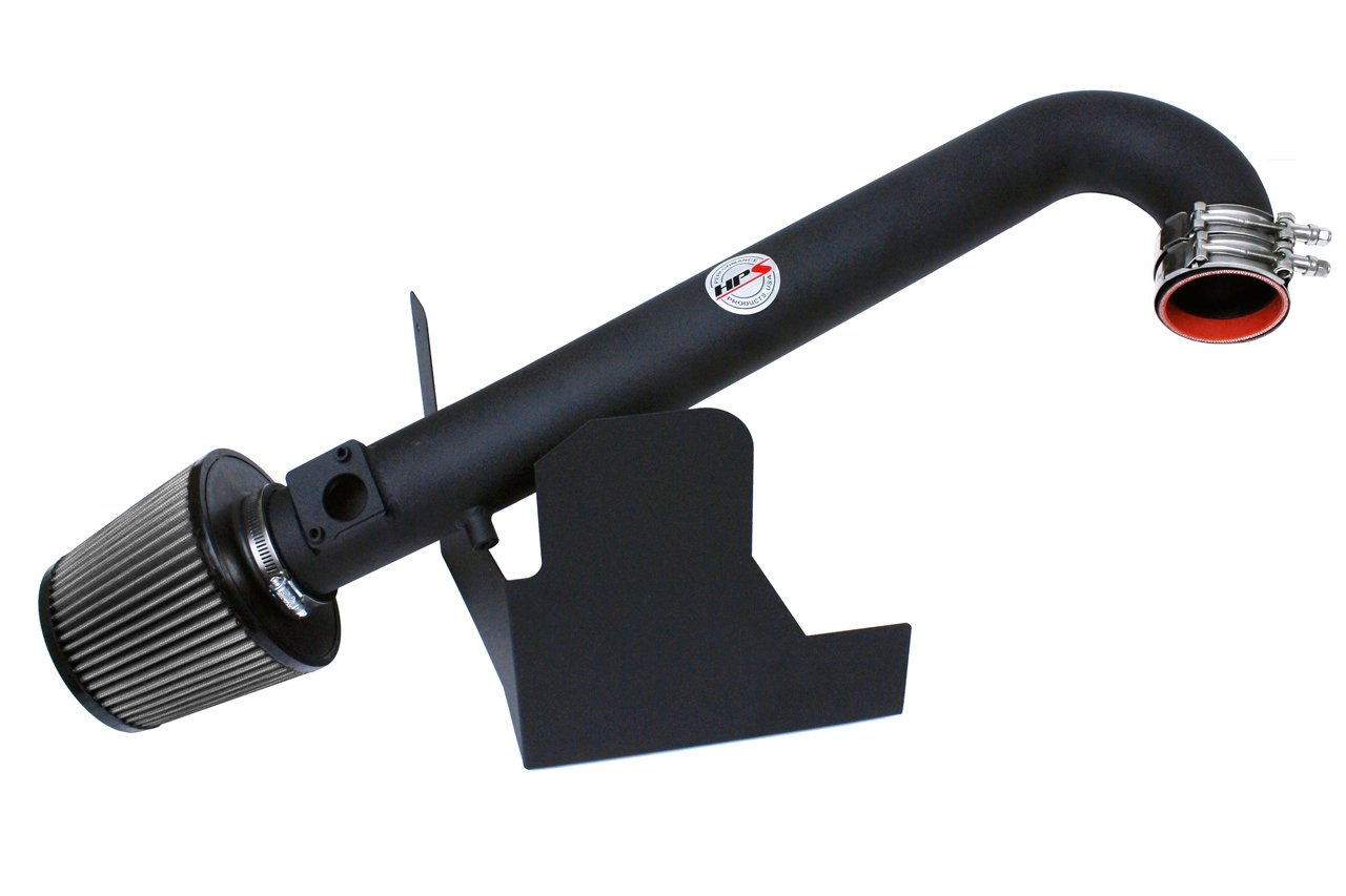 HPS Shortram Air Intake Kit 2012-2016 Subaru Impreza 2.0L Non Turbo, Includes Heat Shield, Black
