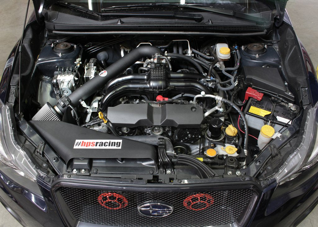 HPS Performance HPS Shortram Air Intake Kit 2011-2018 Subaru Forester 2.5L Non Turbo, Includes Heat Shield, 827-563