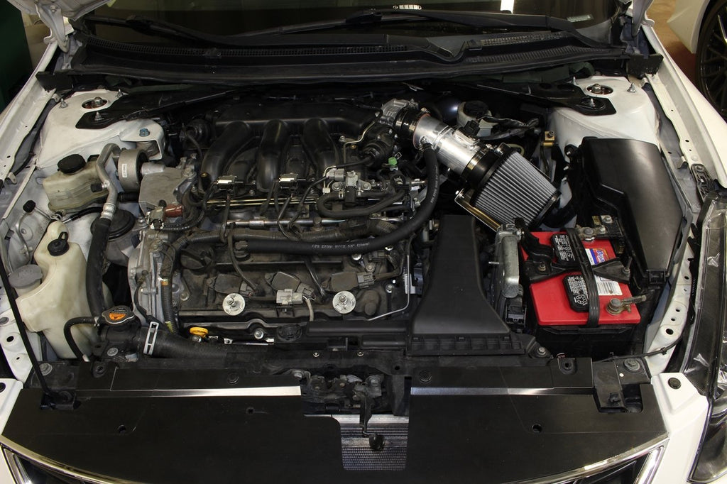 HPS Performance HPS Shortram Air Intake Kit 2007-2012 Nissan Altima V6 3.5L, Includes Heat Shield, 827-572