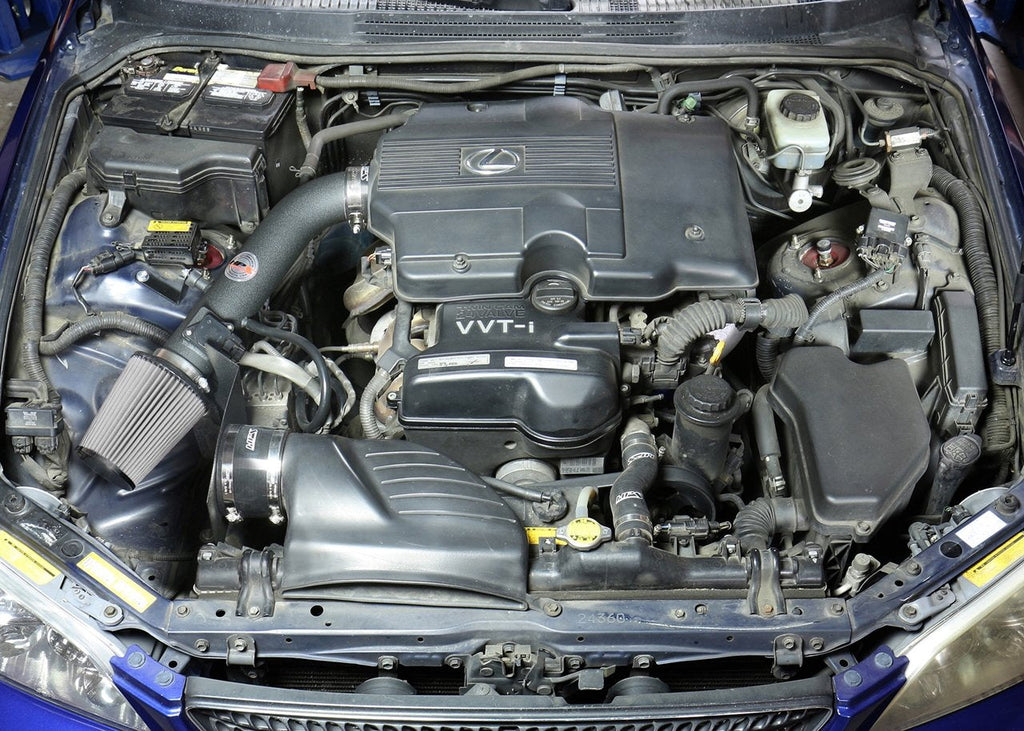 HPS Performance HPS Shortram Air Intake Kit 2001-2005 Lexus IS300 3.0L, Includes Heat Shield, 827-590
