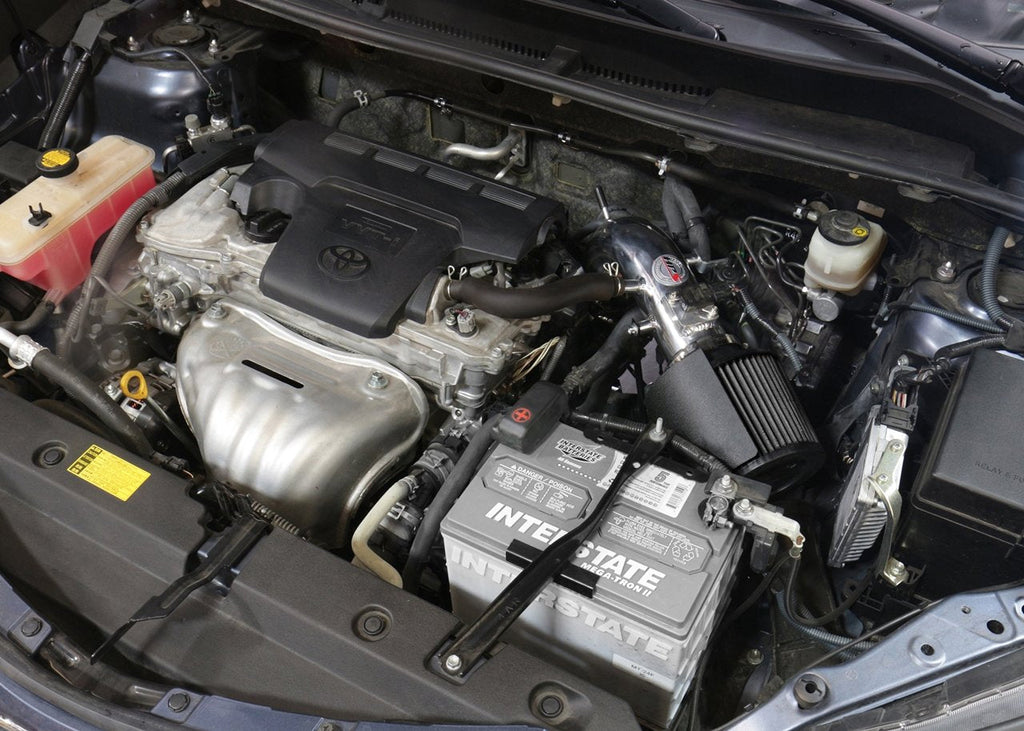 HPS Performance HPS Shortram Air Intake Kit 2013-2018 Toyota Rav4 2.5L, Includes Heat Shield, 827-612
