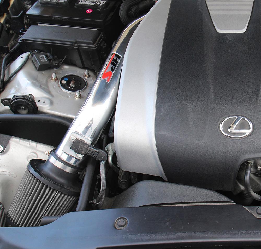 HPS Performance Products HPS Shortram Air Intake Kit 2014-2015 Lexus IS250 2.5L V6, Includes Heat Shield, 827-623