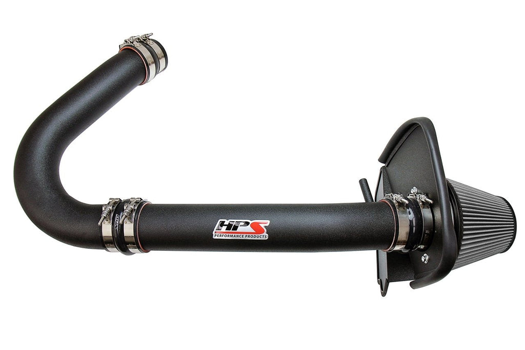 HPS Shortram Air Intake Kit 2011-2018 Chrysler 300 3.6L V6, Includes Heat Shield, Black