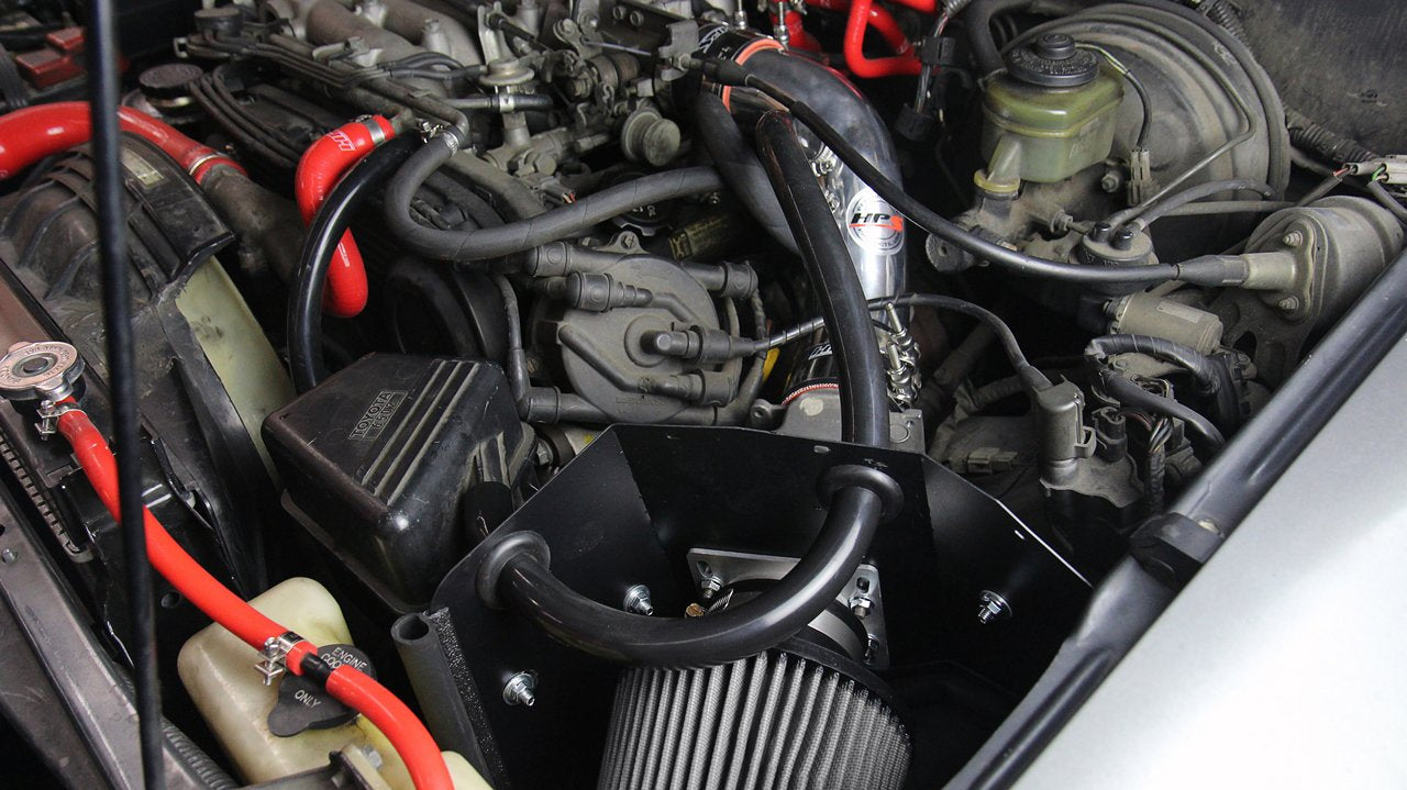 HPS Shortram Air Intake Kit 1989-1995 Toyota 4Runner 3.0L V6, Includes Heat Shield, Black