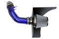 HPS Shortram Air Intake Kit 2015-2017 Ford Mustang 3.7L V6, Includes Heat Shield, Blue