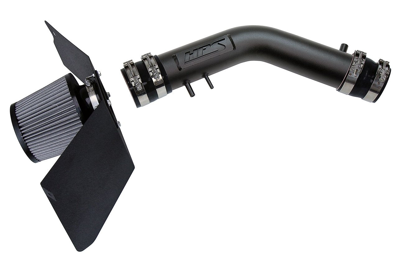HPS Shortram Air Intake Kit 1995-1999 Toyota 4Runner 2.7L, Includes Heat Shield, Black