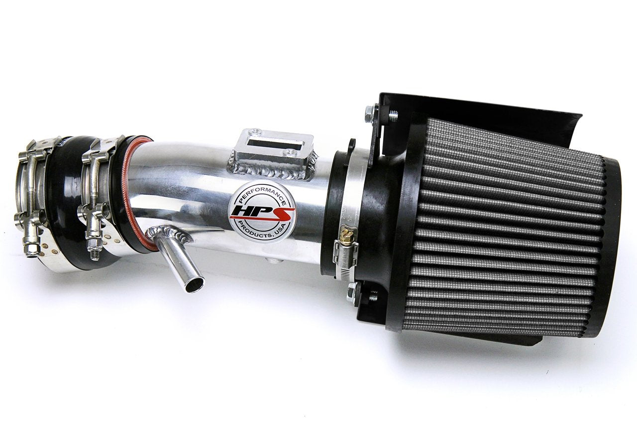 HPS Performance HPS Shortram Air Intake Kit 2013-2016 Nissan Pathfinder 3.5L V6, Includes Heat Shield, 827-680