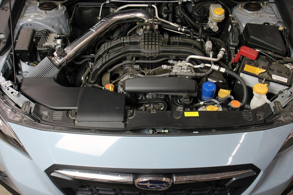 HPS Performance HPS Shortram Air Intake Kit with Heat Shield Subaru 2018-2025 Crosstrek 2.0L Non Turbo, 827-684