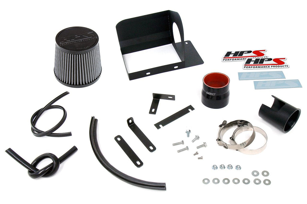 HPS Performance HPS Shortram Air Intake Kit 2014-2018 Mazda Mazda3 2.0L, Skyactiv, Includes Heat Shield, 827-686