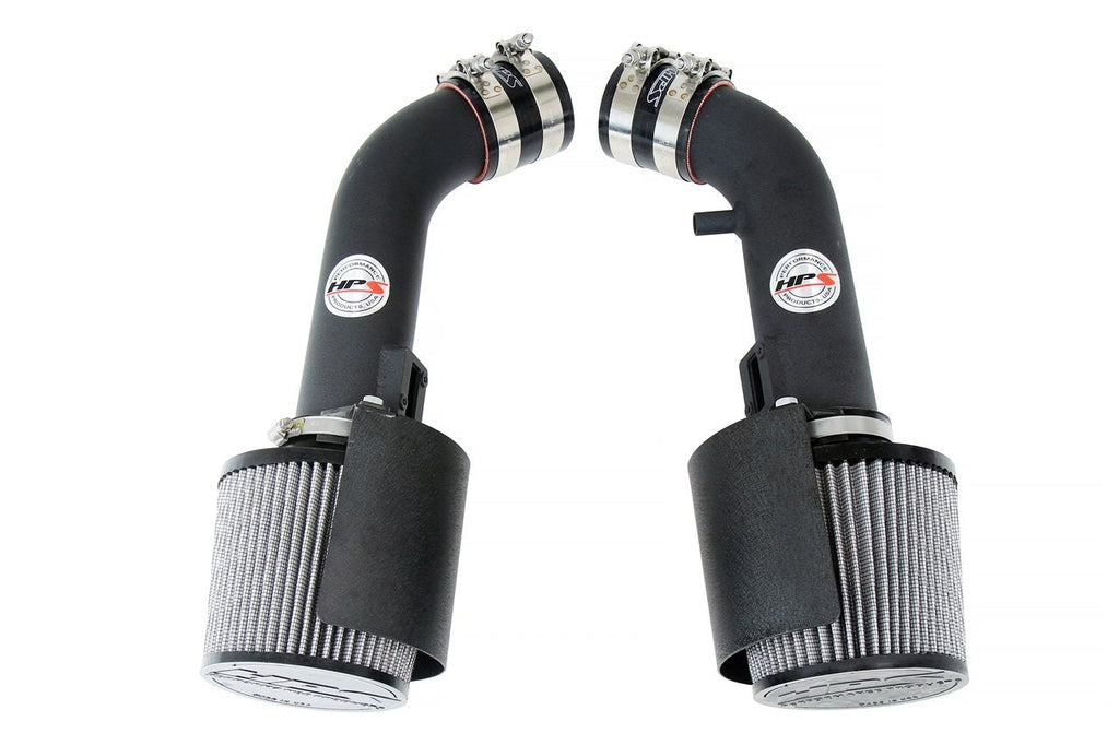 HPS Performance HPS Shortram Air Intake Kit Nissan 2009-2020 370Z 3.7L V6, Includes Heat Shield, 827-706