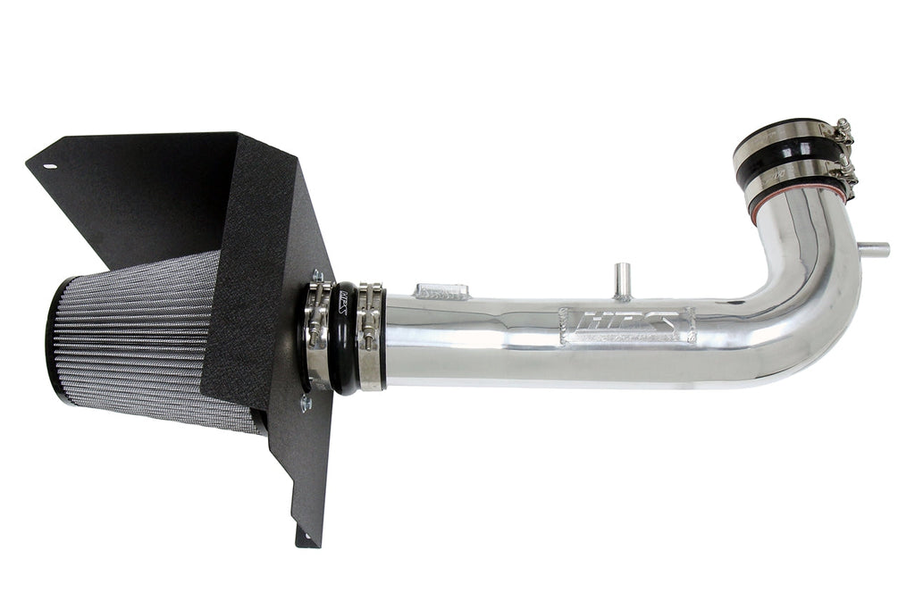HPS Performance Air Intake Kit 2014-2018 Chevy Silverado 1500 6.2L V8, Includes Heat Shield, 827-707
