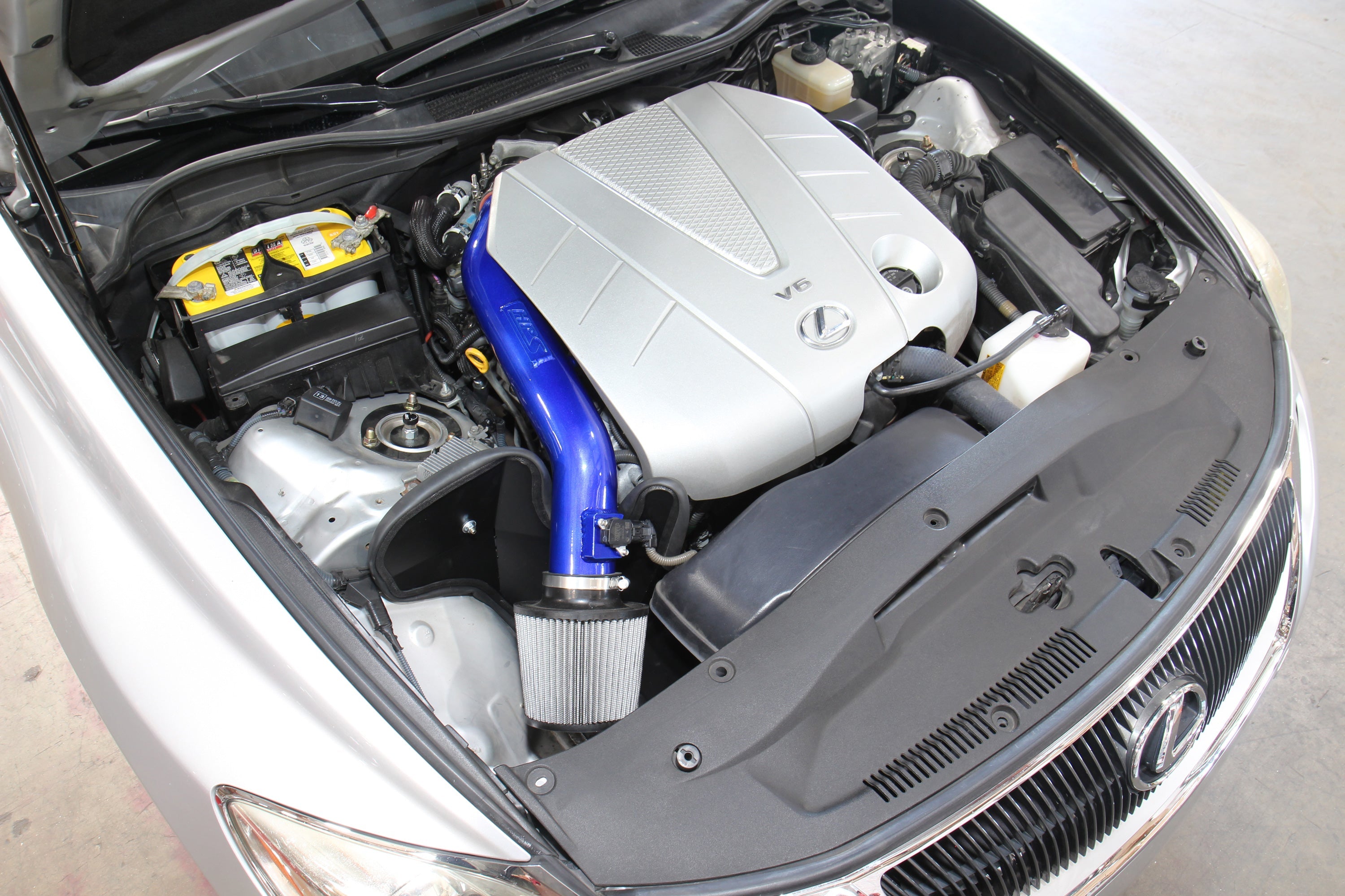 HPS Performance Products Cold Air Intake Kit Lexus 07-11 GS350 3.5L V6, 827-720