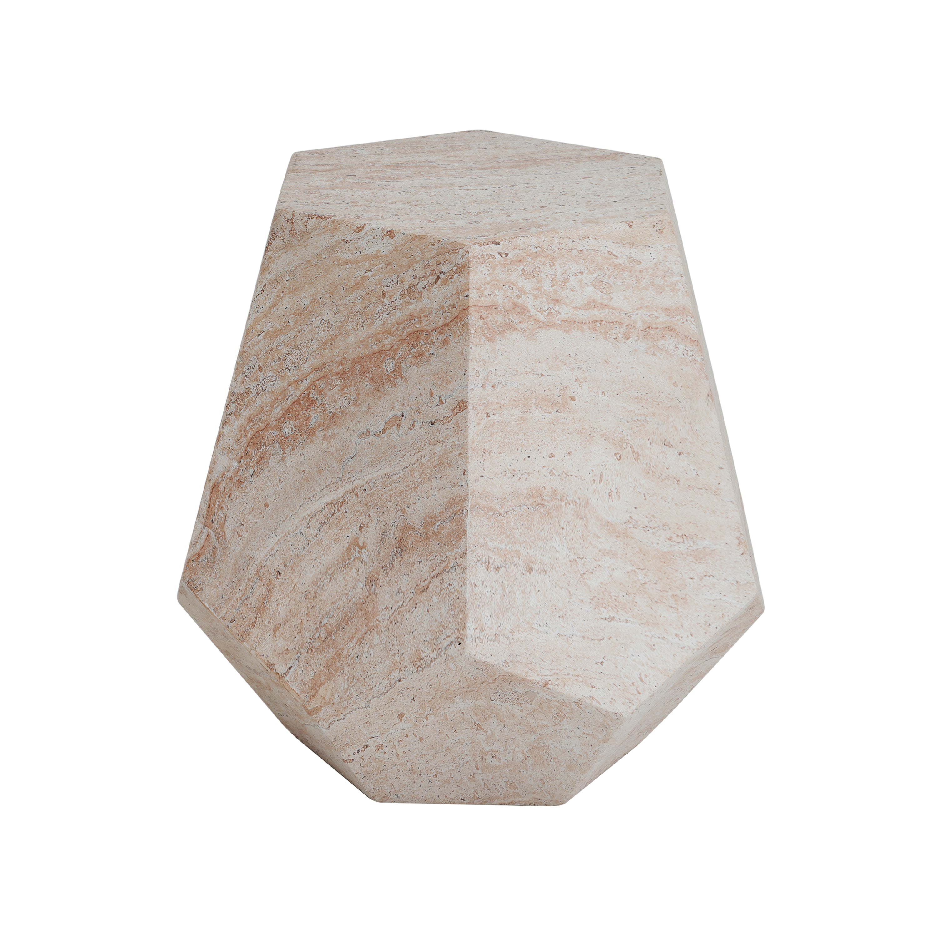 Outdoor/Indoor Lightweight Concrete Side Table