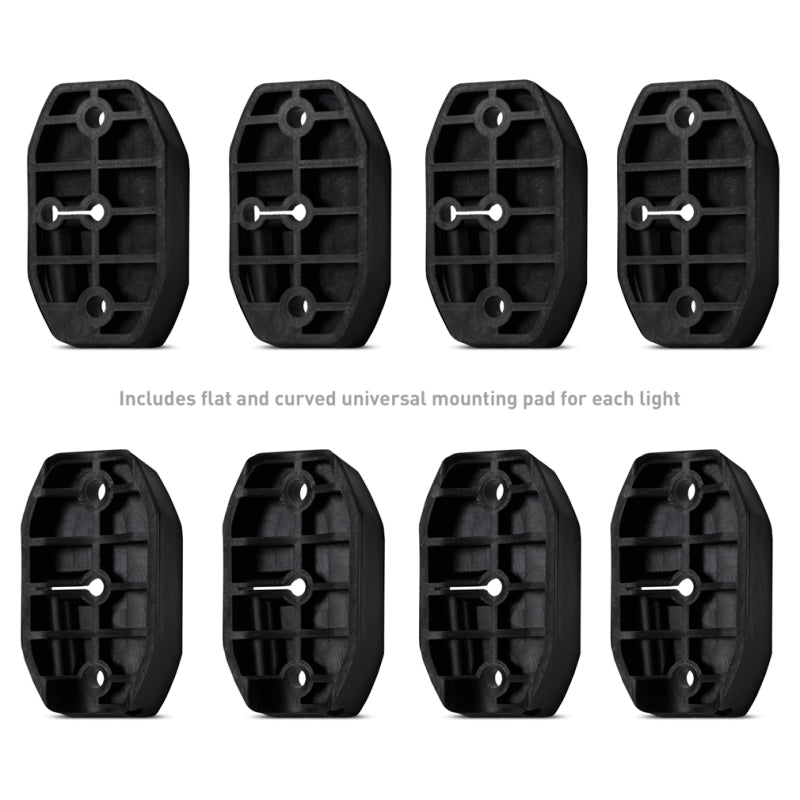 Borne Off-Road Rock Light (Kit of 4) Long Harness BNLT-RL-4T