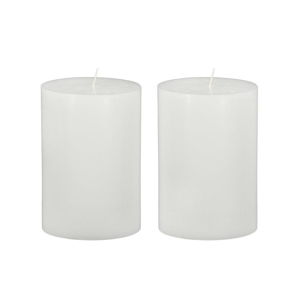 4x6" 2PK Unscented Soy Wax Candle