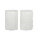 4x6" 2PK Unscented Soy Wax Candle