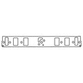 Cometic Gasket Cometic Holden 253/304/308 V8 .060in Fiber Intake Manifold Gasket C15454-060