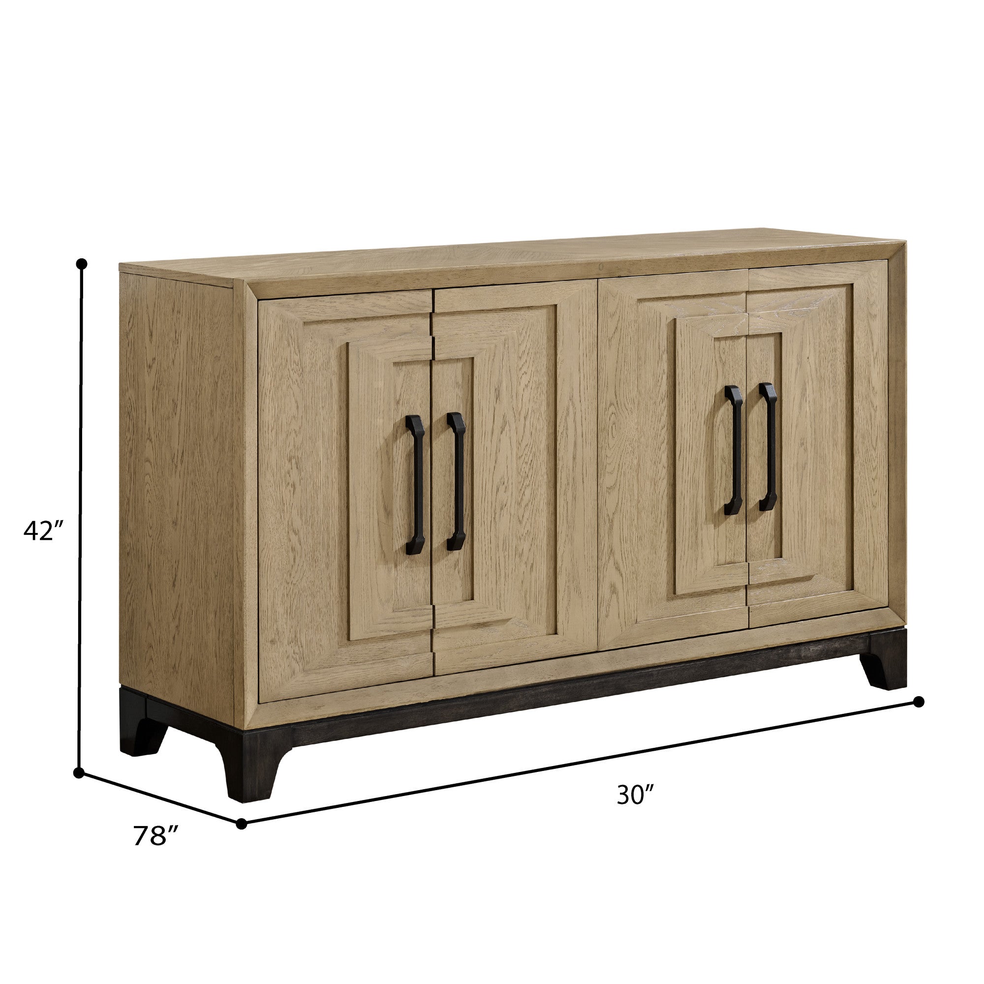 Caramel and Cocoa Sideboard