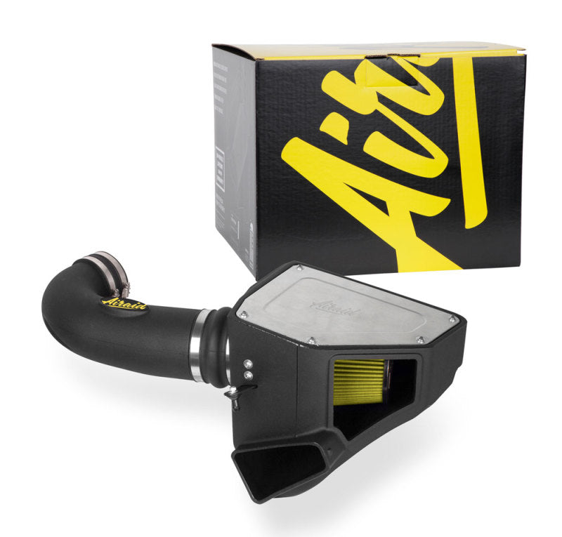 Airaid 16-20 Chevy Camaro SS 6.2L Intake System w/ Tube (Dry / Yellow Media) 255-333