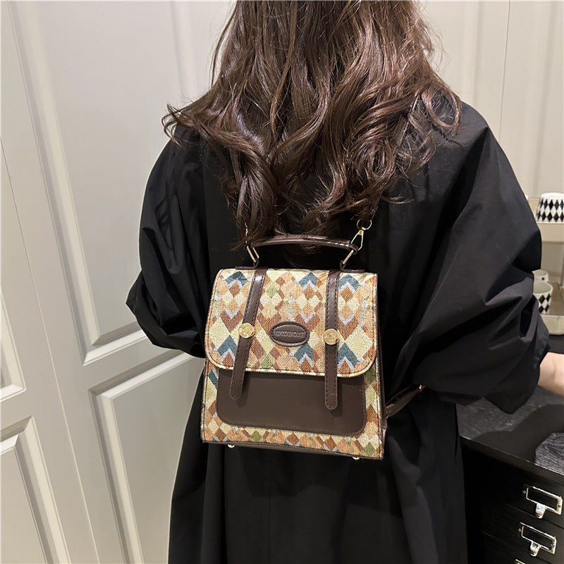 Stylish Casual Minimalist Personalized Womens Backpack