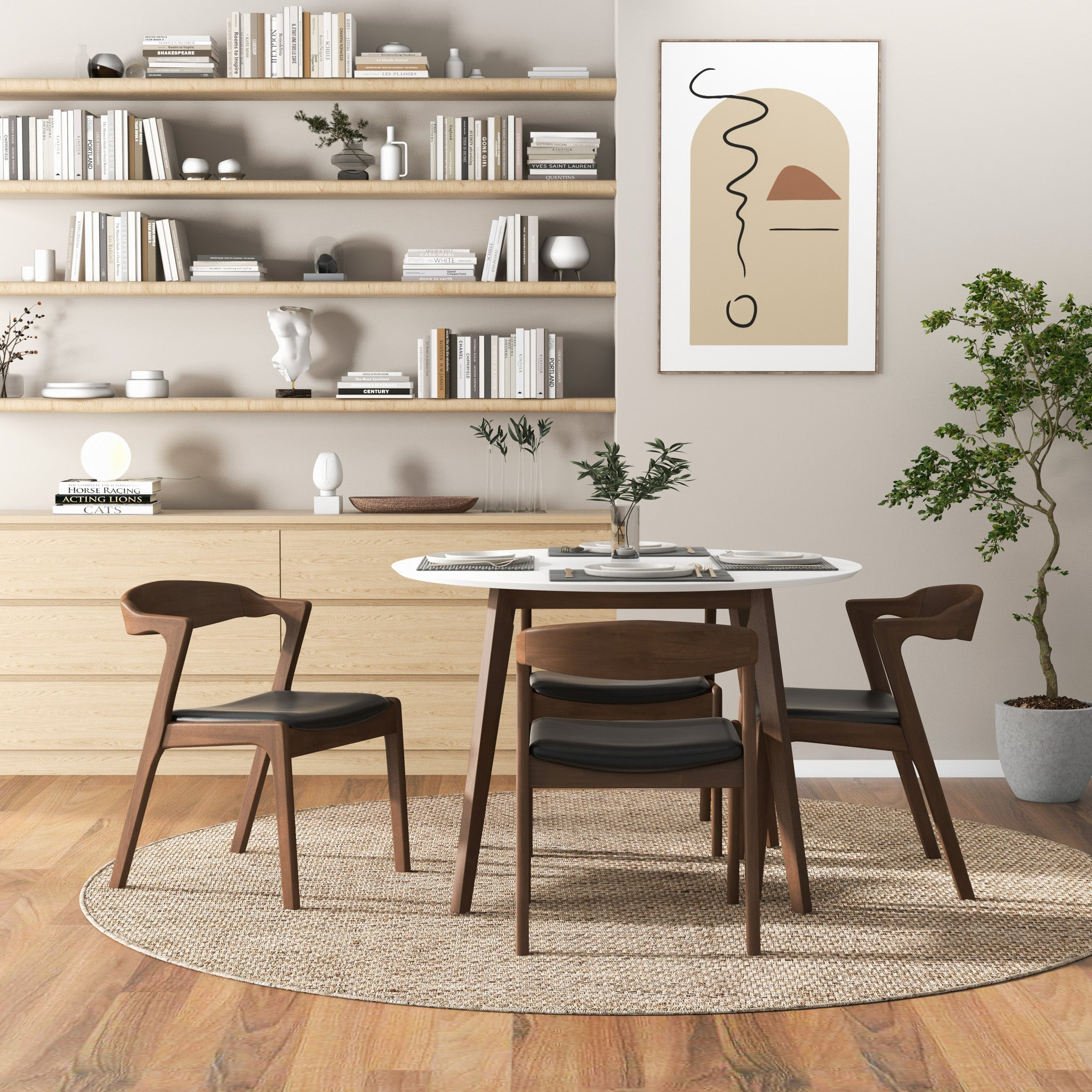 Dakota Solid Wood Dining Chairs