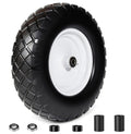 4.80/4.00-8 Flat-Free Solid Wheelbarrow Tire and Wheel