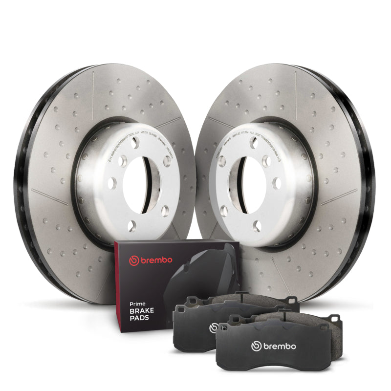 Brembo OE 08-13 BMW 135i Front Disc Brake Kit KT04486