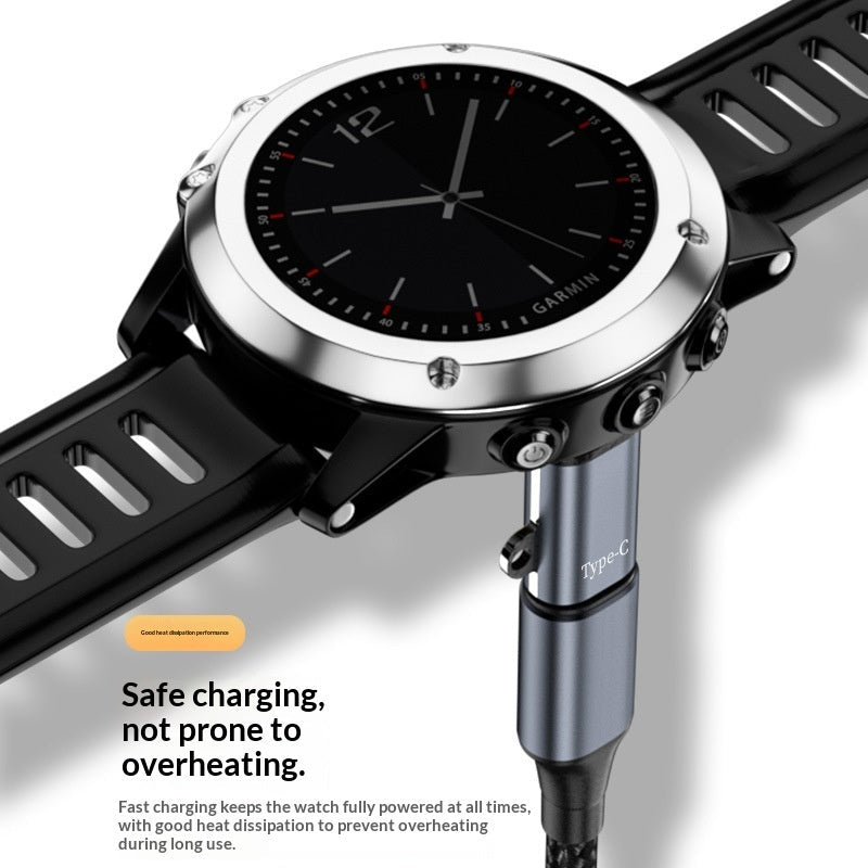Watch Data Cable Charger Metal Adapter