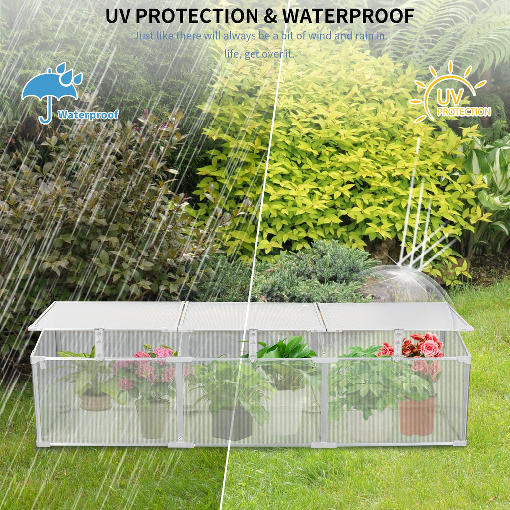 Polycarbonate Greenhouse for Outdoors in Winter