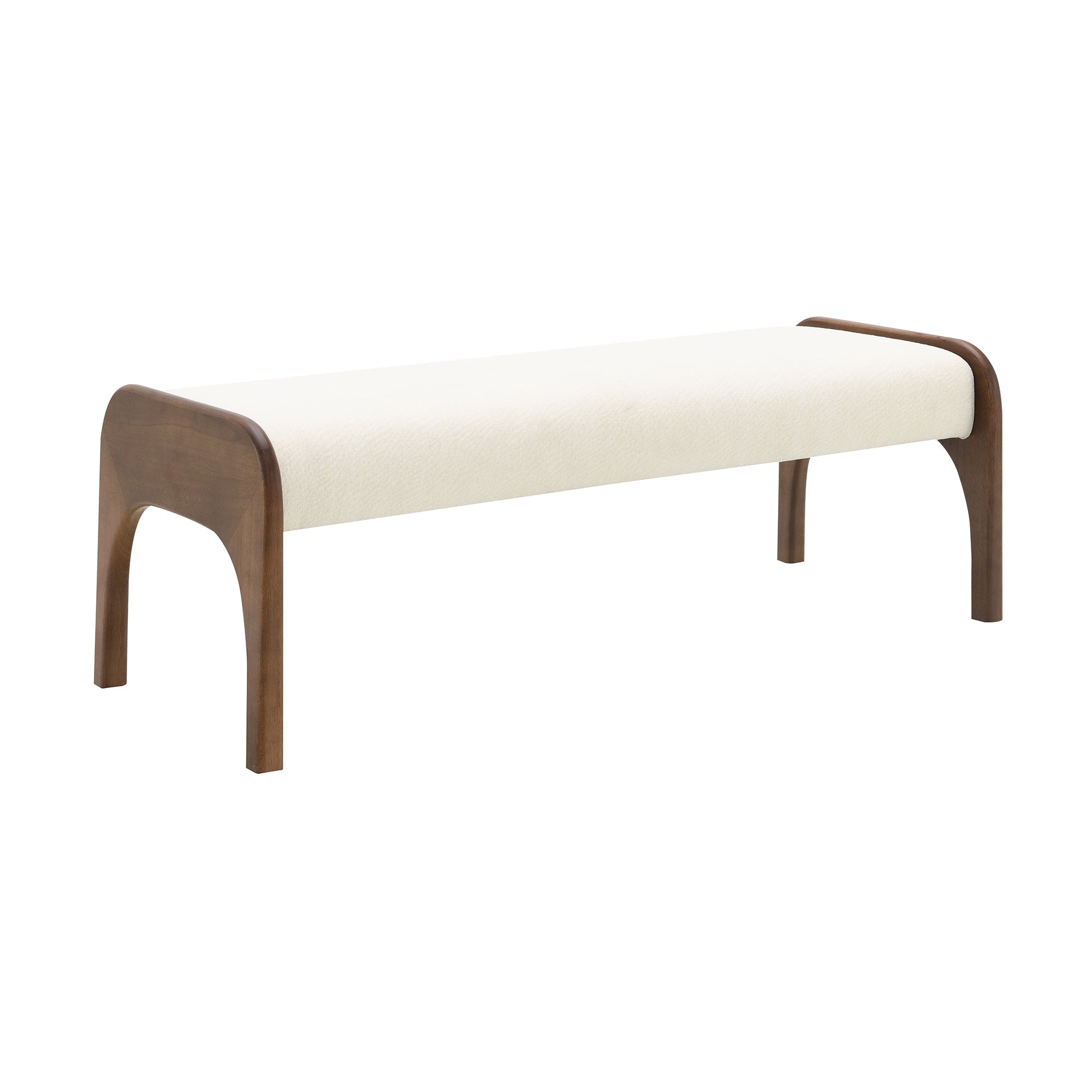 50.25 Inch Upholstered Long Bench