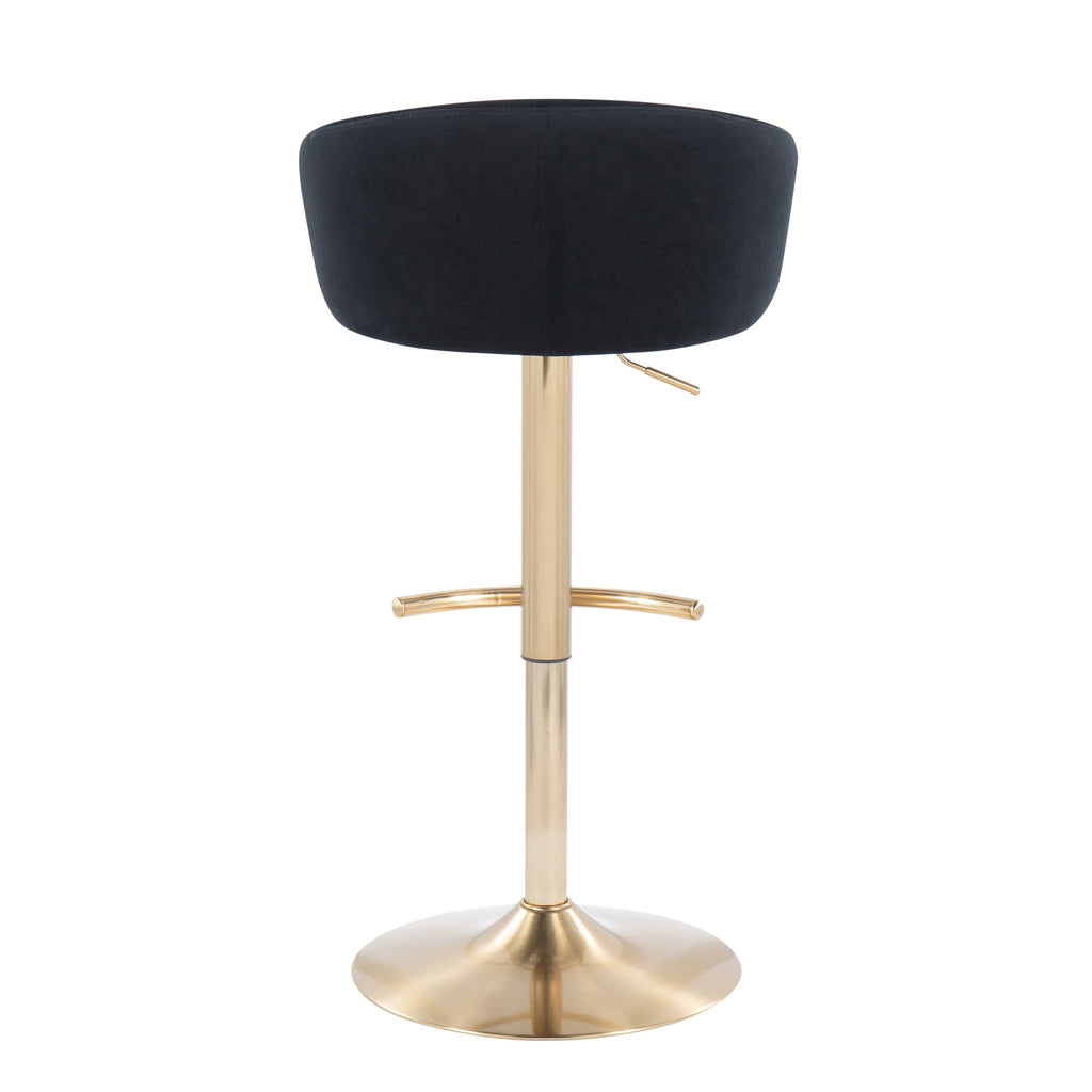 Contemporary Adjustable Bar Stool