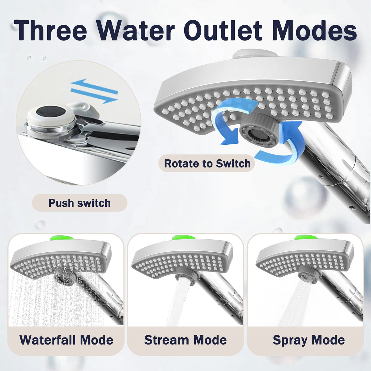 LED Temperature Display Bathroom Faucet