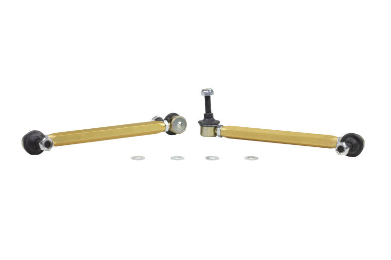 Whiteline Sway Bar Link Kit Heavy Duty Adj Steel Ball Mini Cooper 2001-2010