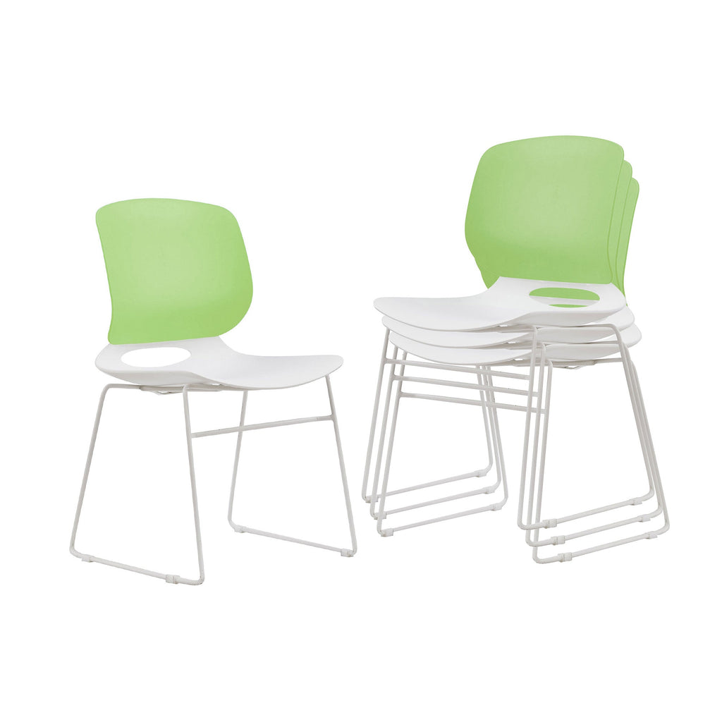 Modern Stackable Chair Set of 4