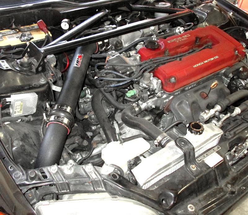 HPS Performance Products HPS Cold Air Intake Kit 1992-1995 Honda Civic SOHC D Series / DOHC B Series, Converts to Shortram, 837-110
