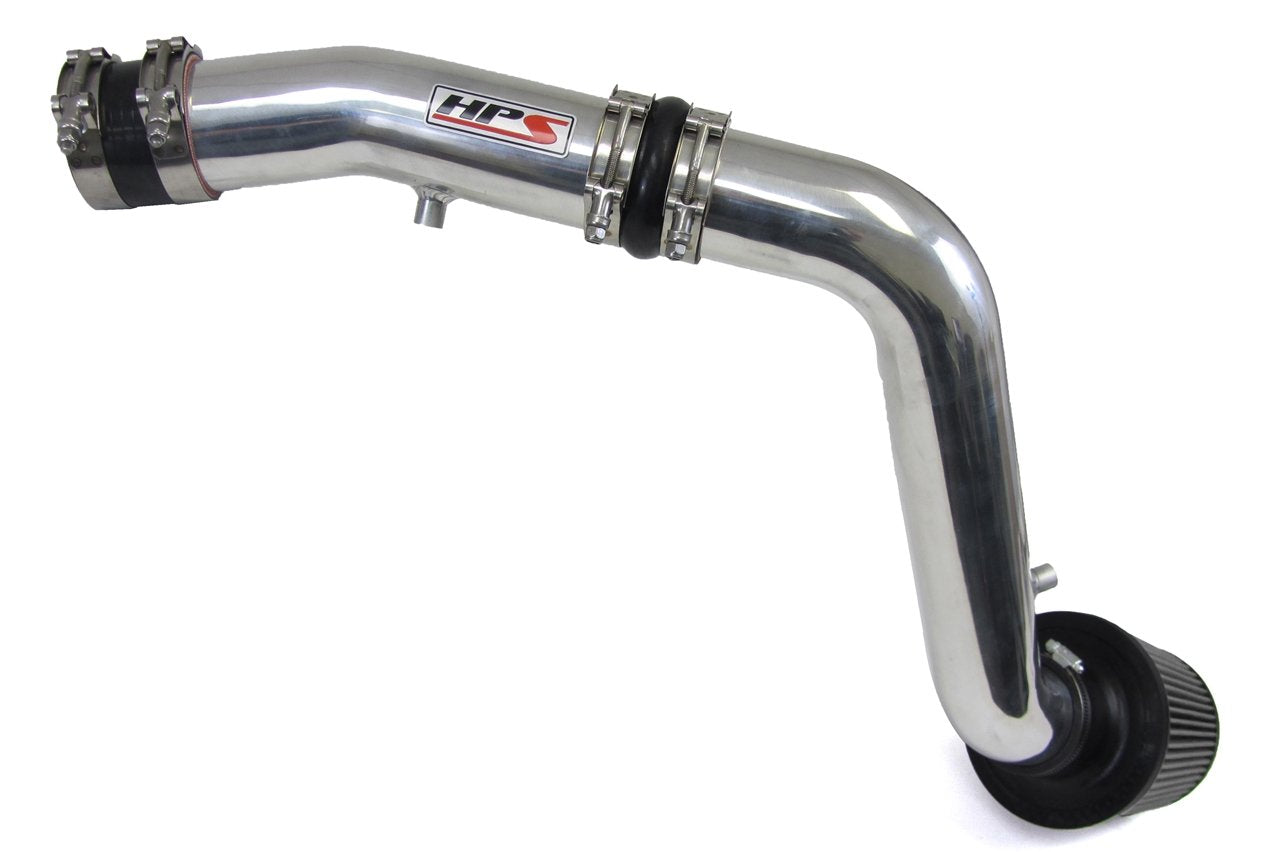 HPS Cold Air Intake Kit 2007-2008 Acura TL Type-S 3.5L V6, Converts to Shortram, Polish