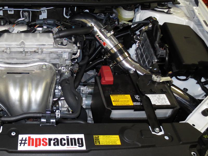 HPS Performance Products HPS Cold Air Intake Kit 2011-2016 Scion tC 2.5L, Converts to Shortram, Polish