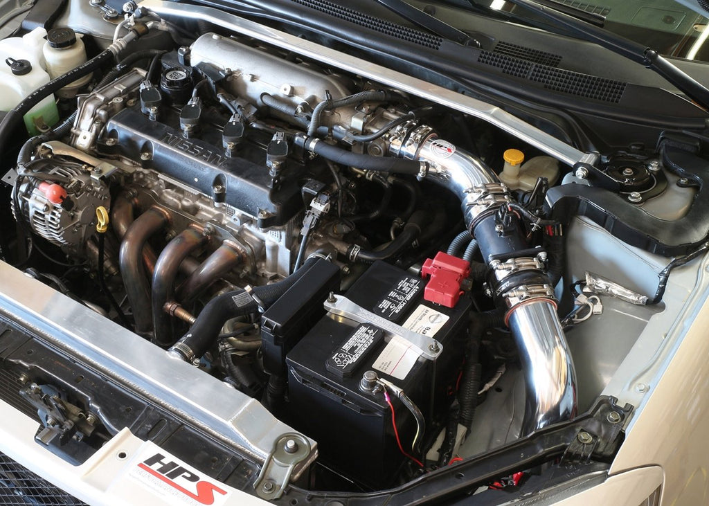 HPS Performance HPS Cold Air Intake Kit 2002-2006 Nissan Altima 2.5L 4Cyl, Converts to Shortram, 837-570