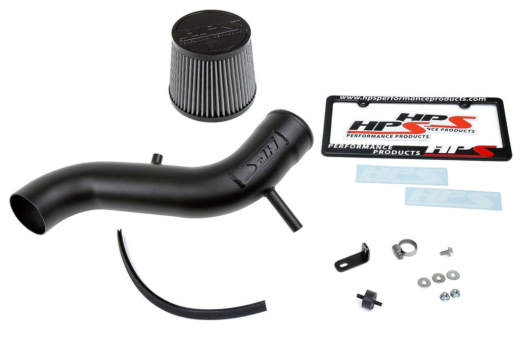 HPS Cold Air Intake Kit 2013-2016 Dodge Dart 2.4L Non Turbo, Black