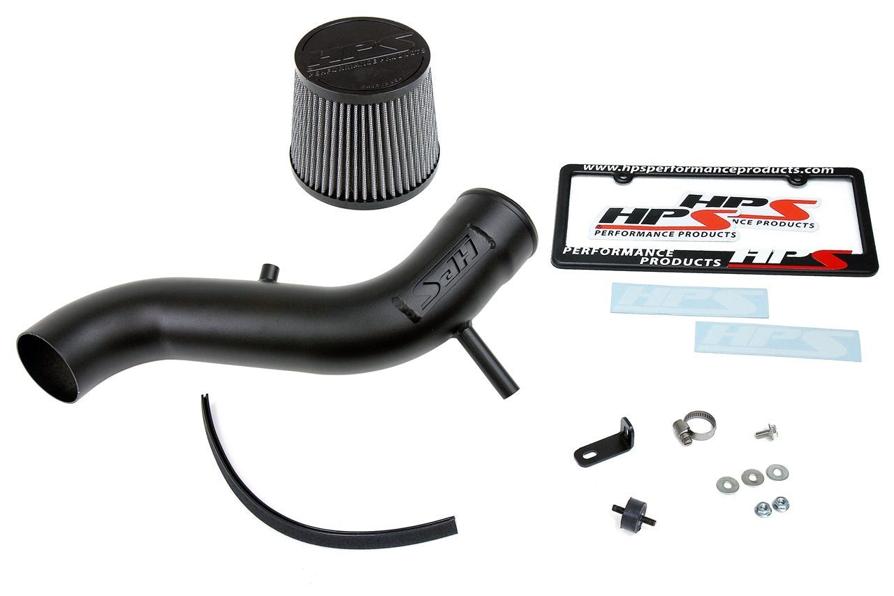 HPS Cold Air Intake Kit 2013-2016 Dodge Dart 2.4L Non Turbo, Black
