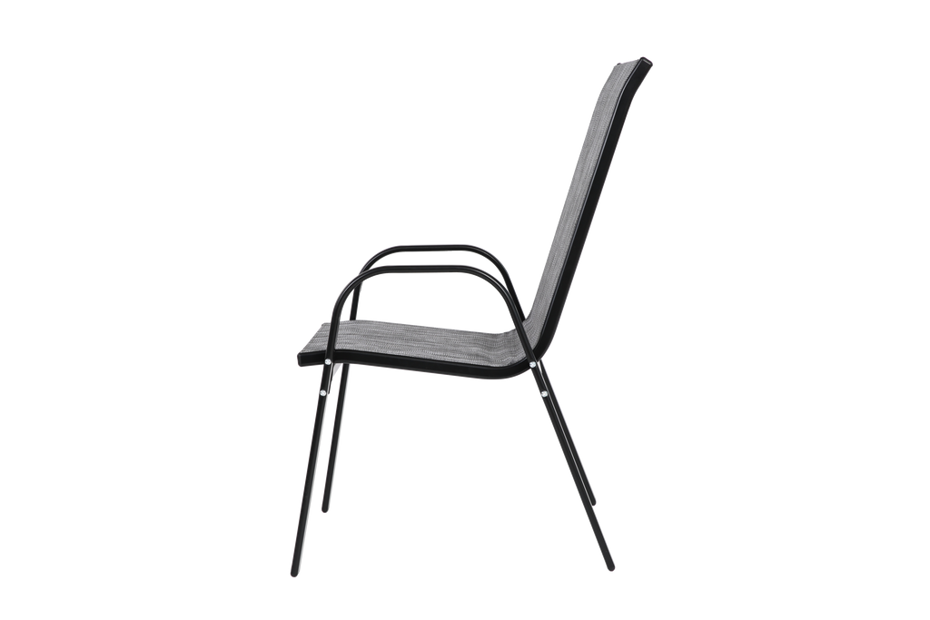 8 Piece Patio Chairs - Outdoor Camping Chairs with Breathable Fabric