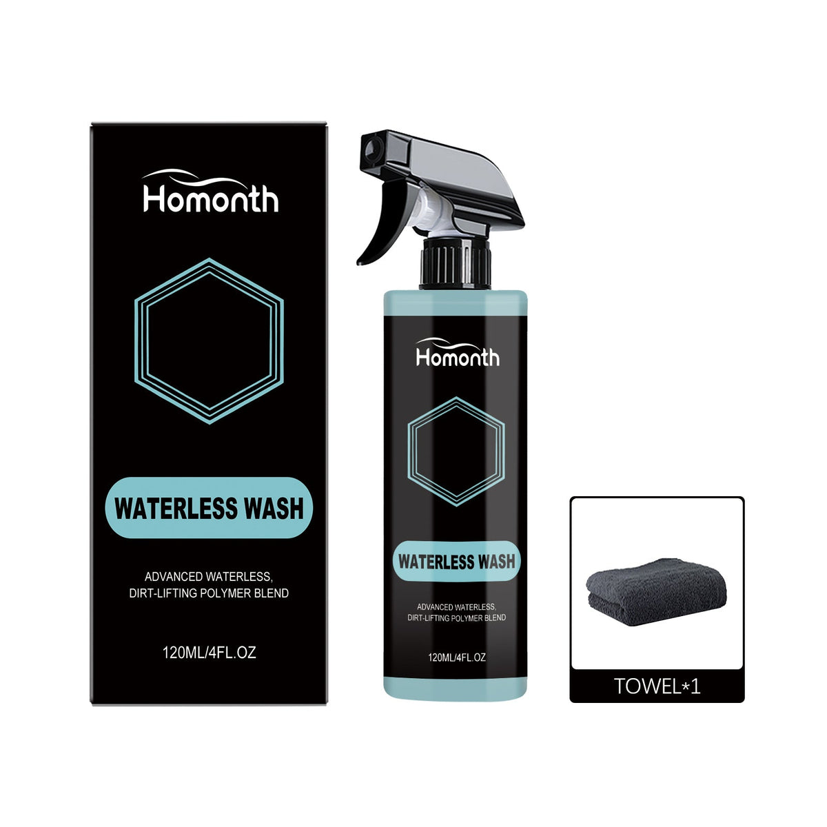 Waterless Car Surface Cleaner That Removes Dust And Stains While Providing A Polishing Effect