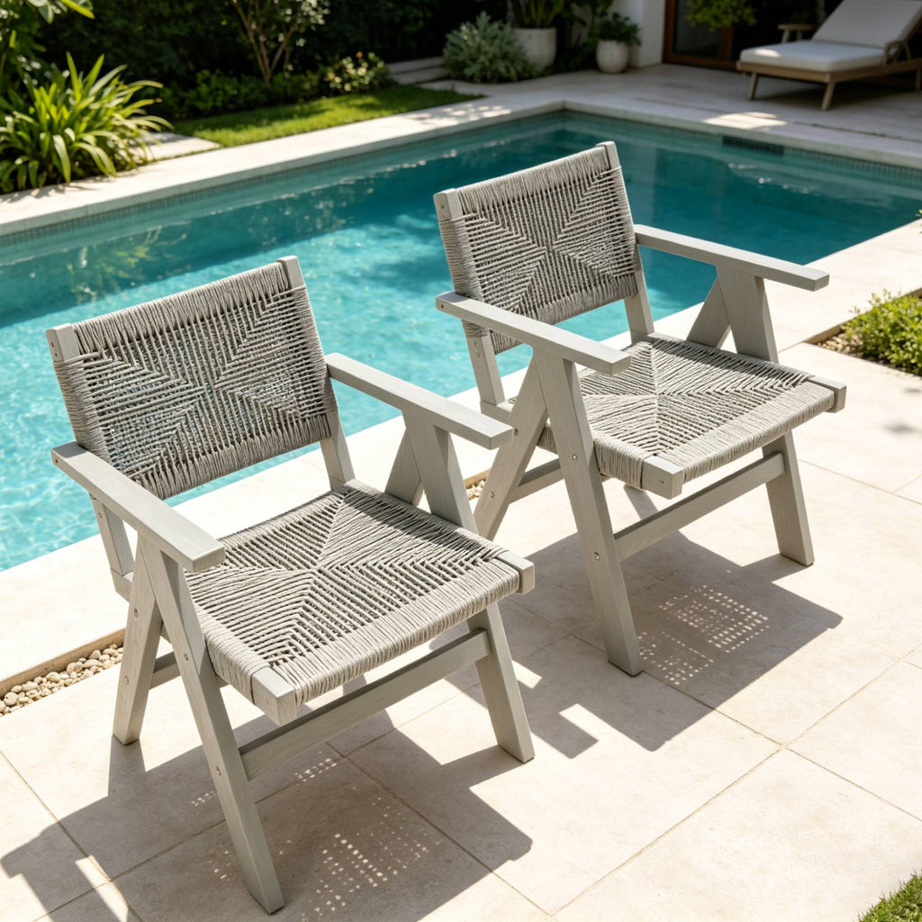 2 Piece HIPS All-Season Dining Chair