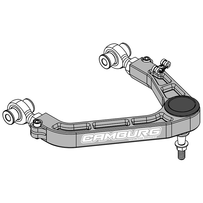 Camburg Chevy/GMC 1500 2WD/4WD 19-23 KINETIK V2 Performance Billet Uniball Upper Arms CAM-210099-GRY